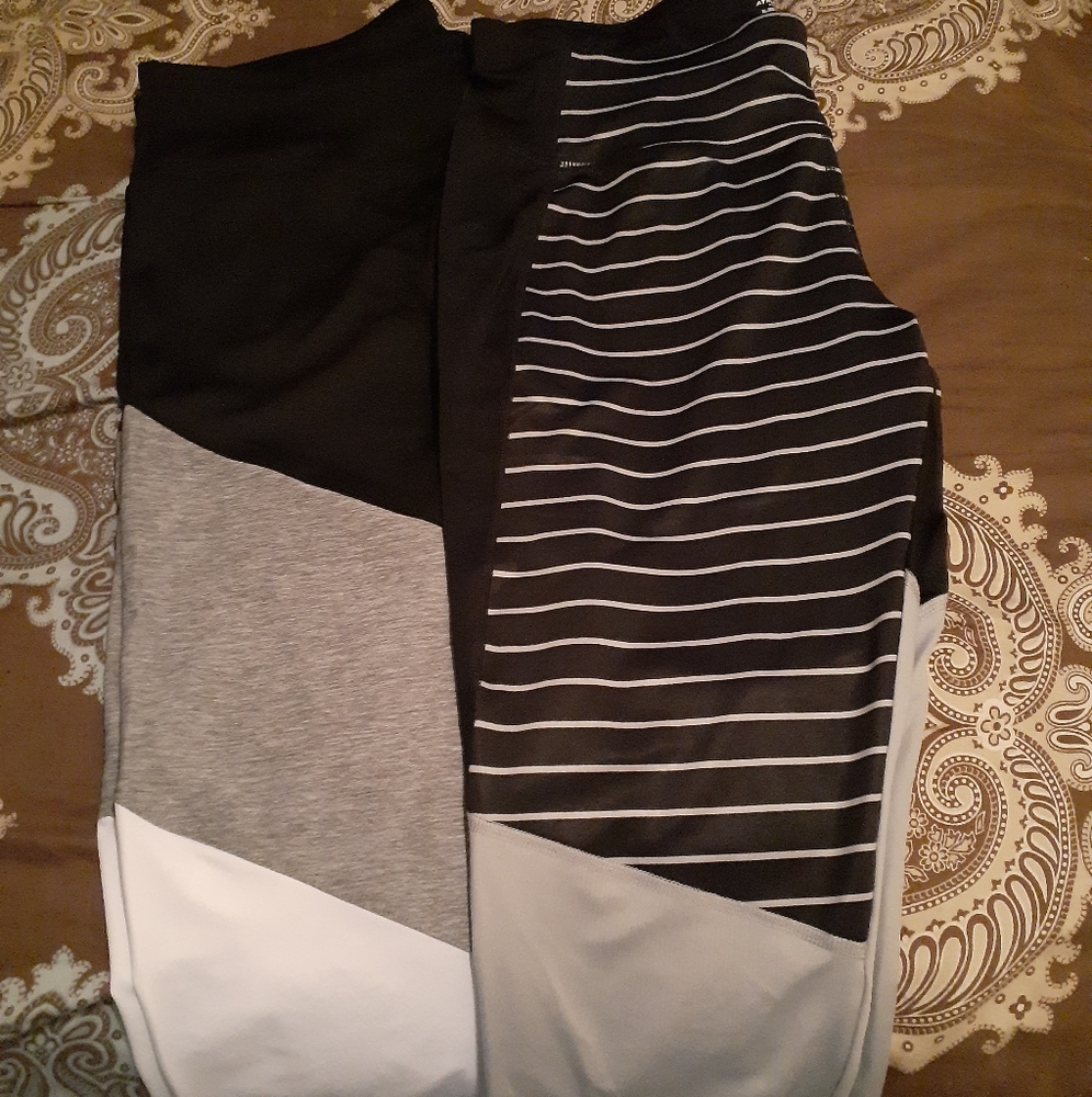 2 pair of Althetic Works Capris